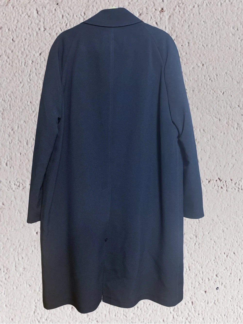 Vintage NWT London Fog Glencoe Maincoat Trench Navy 44 Long Red Liner 80s